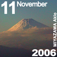 Nov. 2006 MIYAZAWA Akio